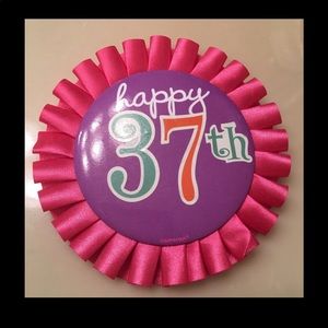 Free 37th bday pin